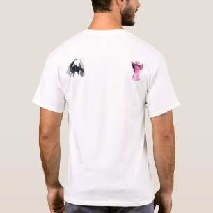 天使 vs 悪魔 決定 選択 善 vs 悪 tシャツ