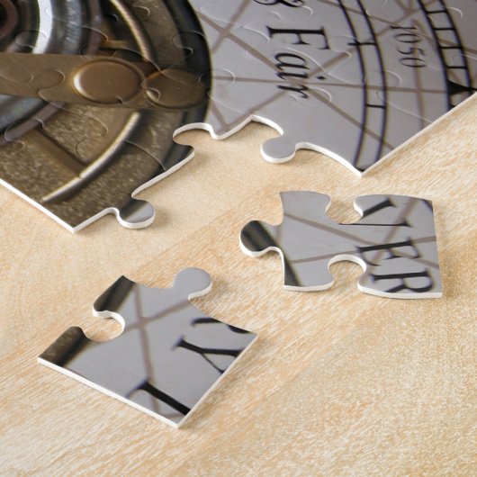 天候のゲージのジグソーパズル ジグソーパズル (側面)