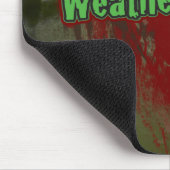 天候のゾンビのマウスパッド マウスパッド (コーナー)