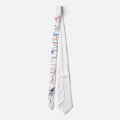 天候のタイ ネクタイ (裏面)