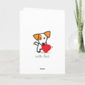 天候の下で カード (裏面)