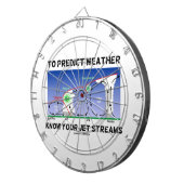 天候を予測するためにはあなたのジェット気流を知って下さい ダーツボード (正面右)