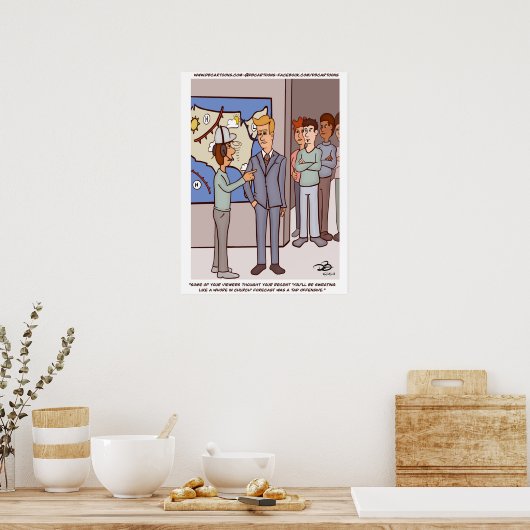 天候を許す ポスター (キッチン)