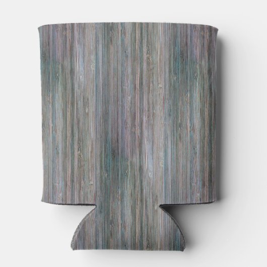 天候型の竹の木目 缶クーラー (裏面)