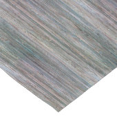 天候打たれたタケ木製の穀物の一見 ショートテーブルランナー (コーナー)