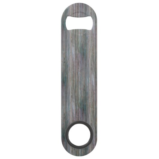 天候打たれたタケ木製の穀物の一見 スピード栓抜き (正面)