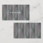 天候打たれたタケ木製の穀物の一見 名刺 (正面/裏面)