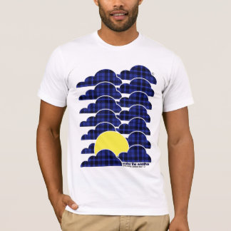 天候白いTの下 Tシャツ