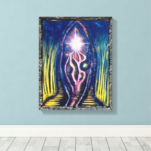 天光 キャンバスプリント (インサイチュ (ウッドフロア))