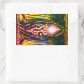 天光 長方形シール (バッグ)