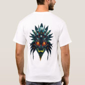 天冠Tシャツ付き部族マスク Tシャツ (裏面)