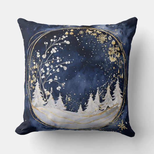 天冬の優雅さ クッション (正面)