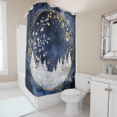 天冬の優雅さ シャワーカーテン (インサイチュ)