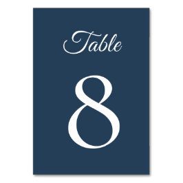 天冬の真夜中の輝結婚き テーブルナンバー