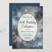 天冬ミッドナイトスパークル誕生日パーティー 招待状 (正面/裏面)