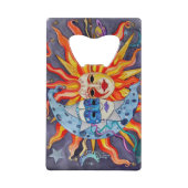 天劇と悲劇 クレジットカード栓抜き (正面)