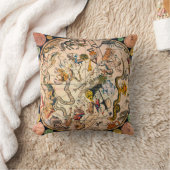 天半球1790年 クッション (ブランケット)