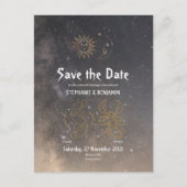 天占星術ジェミニ蠍座スターサイングレイ 案内ポストカード (正面)