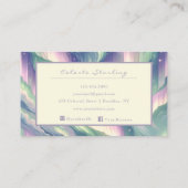 天占星術ノーザンライトズプロフェッショナル 名刺 (裏面)