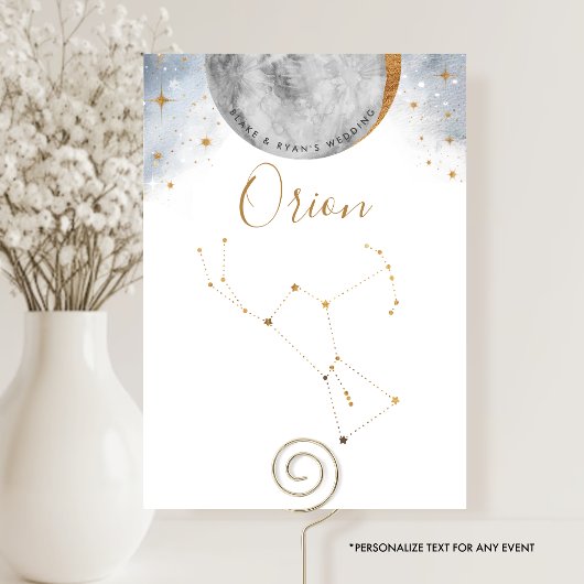 天台番号、オリオン座