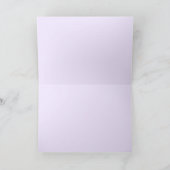 天名・年齢カスタム誕生日カード カード (内部)