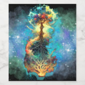 天命の木 ワインラベル (シングルラベル)