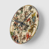 天図の壁時計 ラウンド壁時計 (傾斜)