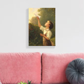 天国からの文字 キャンバスプリント (インサイチュ (リビング))