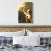 天国からの文字 キャンバスプリント (インサイチュ (寝室))