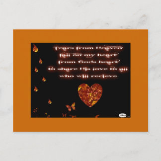 天国からの破損 ポストカード