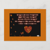 天国からの破損 ポストカード (正面)