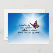 天国からの訪問者 ポストカード (正面/裏面)