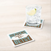 天国からベッツィ スクエアペーパーコースター (インサイチュ)