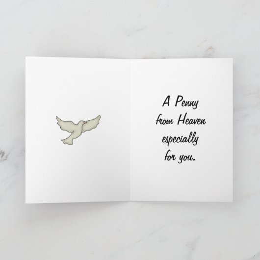 天国から一文銭 カード (内部)