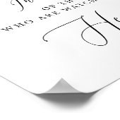 天国から見守る人々を称えて ポスター (角)