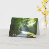 天国から… カード (黄色い花)