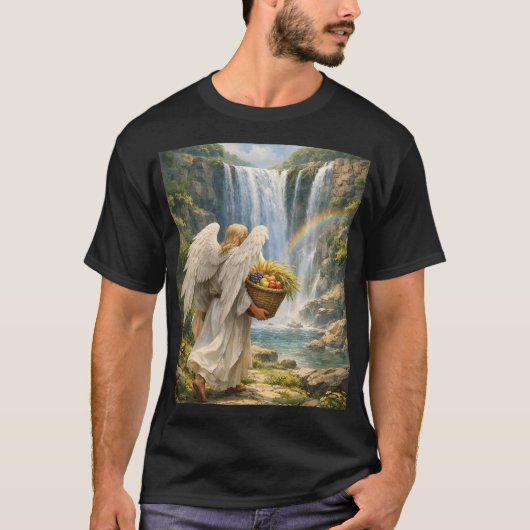 天国か地獄か？Tシャツ Tシャツ (正面)
