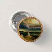 天国がイエスを歓迎する夕暮れ 缶バッジ (正面&裏面)