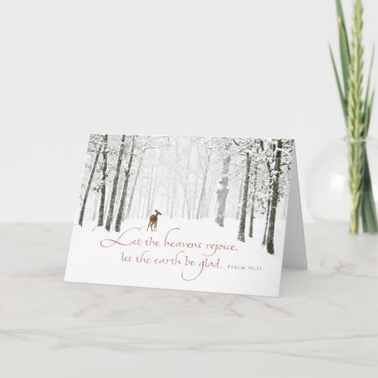 天国が喜ぶようにして下さい シーズンカード (正面)