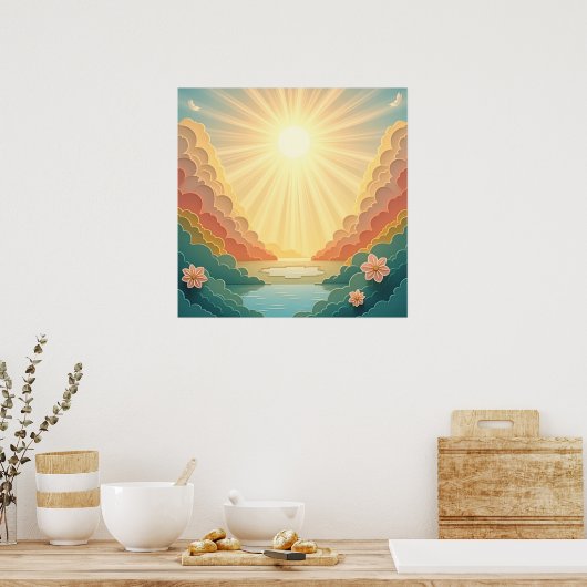 天国が待っている - 愛する人を称えるために ポスター (キッチン)