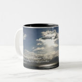 天国が栄光を誇る ツートーンマグカップ (正面左)