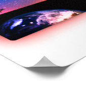 天国が神の栄光を宣言 ポスター (角)