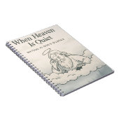 天国が静かな場合 – スパイラルノートブック ノートブック (右側)