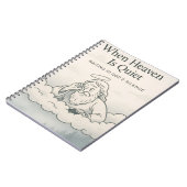 天国が静かな場合 – スパイラルノートブック ノートブック (左側)