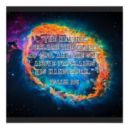 天国がPsを宣言する。19:1 ポスター (正面)