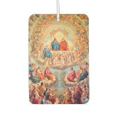 天国すべての聖人聖三位一体カトリック美術 カーエアーフレッシュナー (正面)