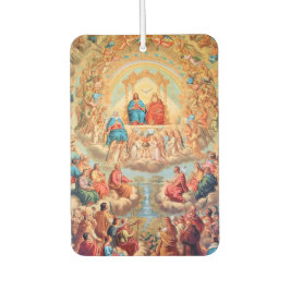 天国すべての聖人聖三位一体カトリック美術 カーエアーフレッシュナー