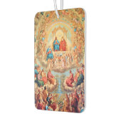 天国すべての聖人聖三位一体カトリック美術 カーエアーフレッシュナー (左)