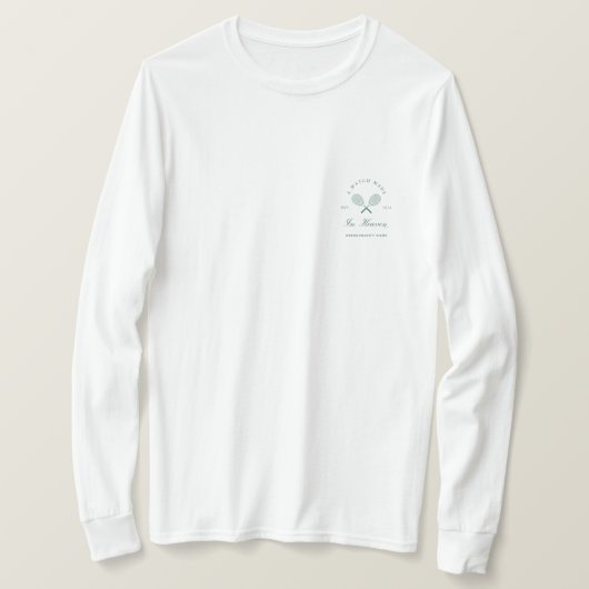 天国でお見合いバチェロレッテ Tシャツ (デザイン正面)