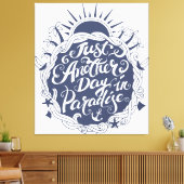 天国でちょうど別の日 キャンバスプリント (インサイチュ (リビング))